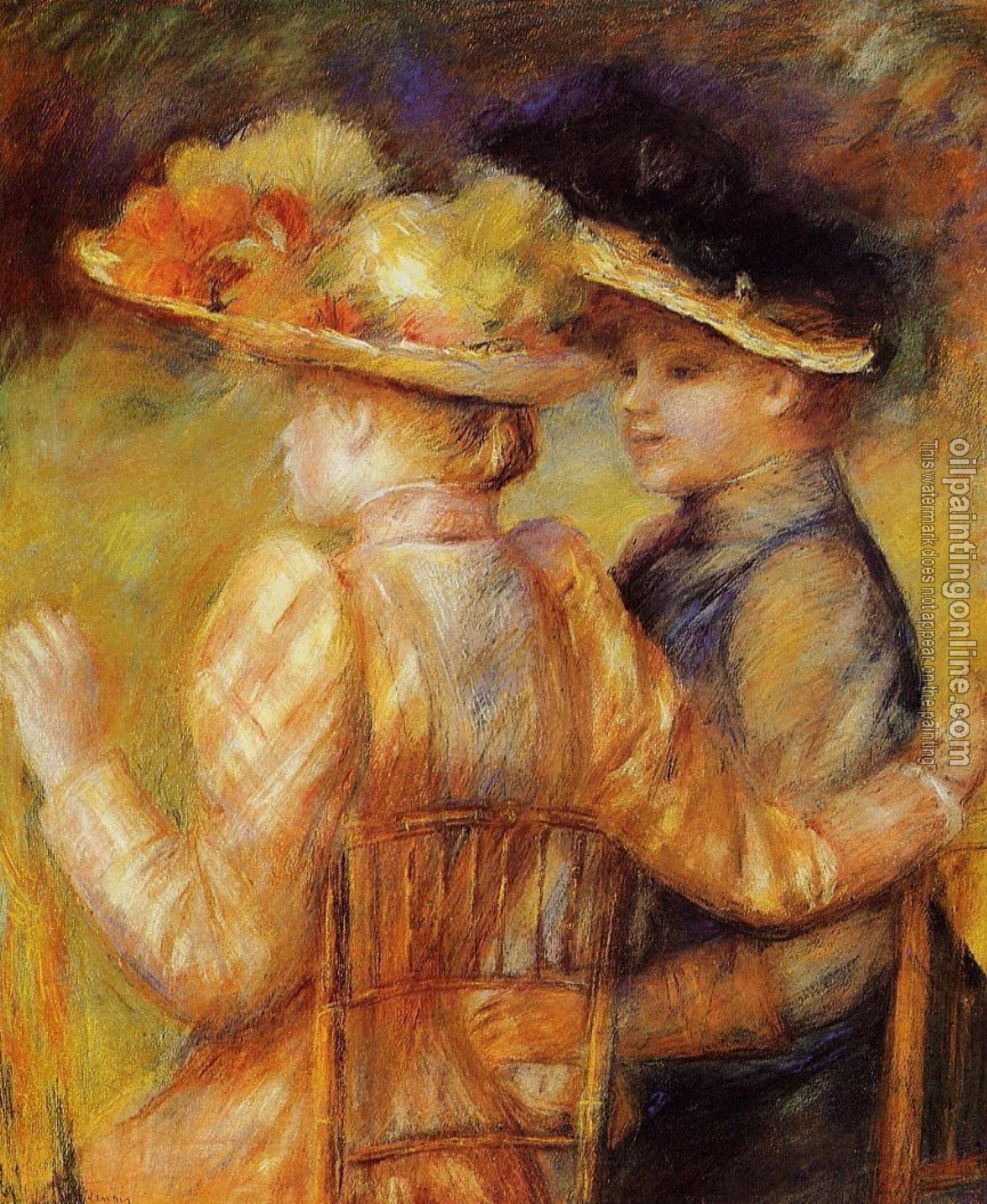 Renoir, Pierre Auguste - Two Women in a Garden